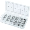 KS Tools 970.0460 Stainless steel nuts assortment, metric, 150 pcs