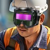 Welding Goggles for Men | Eye Protection Wrap-Around Welding Lens,Comfortable