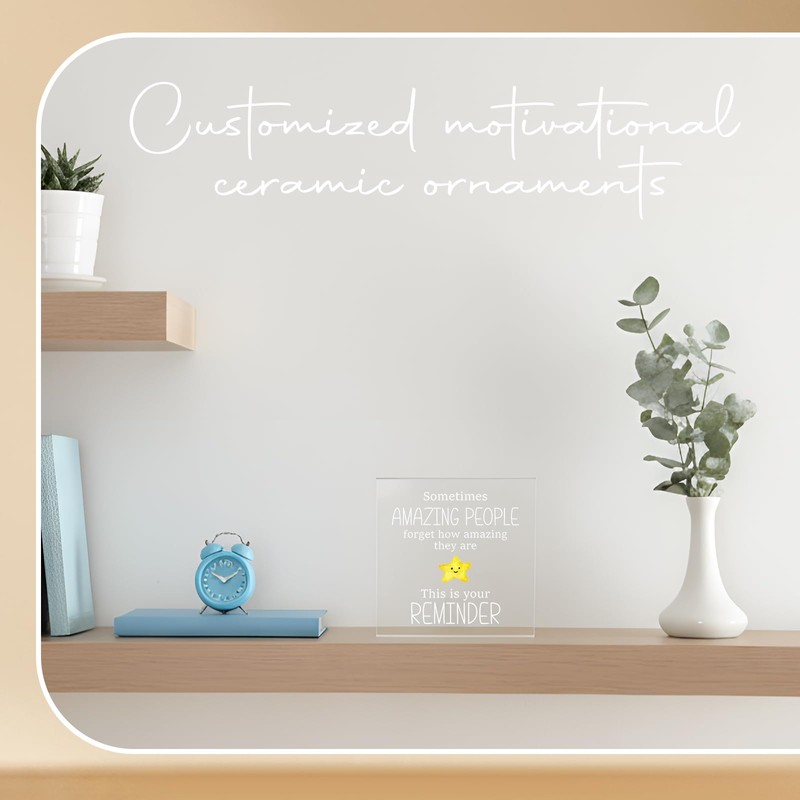 Tenare You Are Amazing Gift, Thank You Plaque Gift, Star