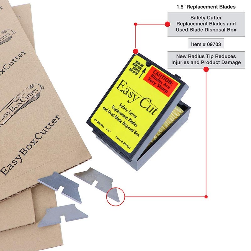 Box Cutter Blades (Standard Blades - 81 count)