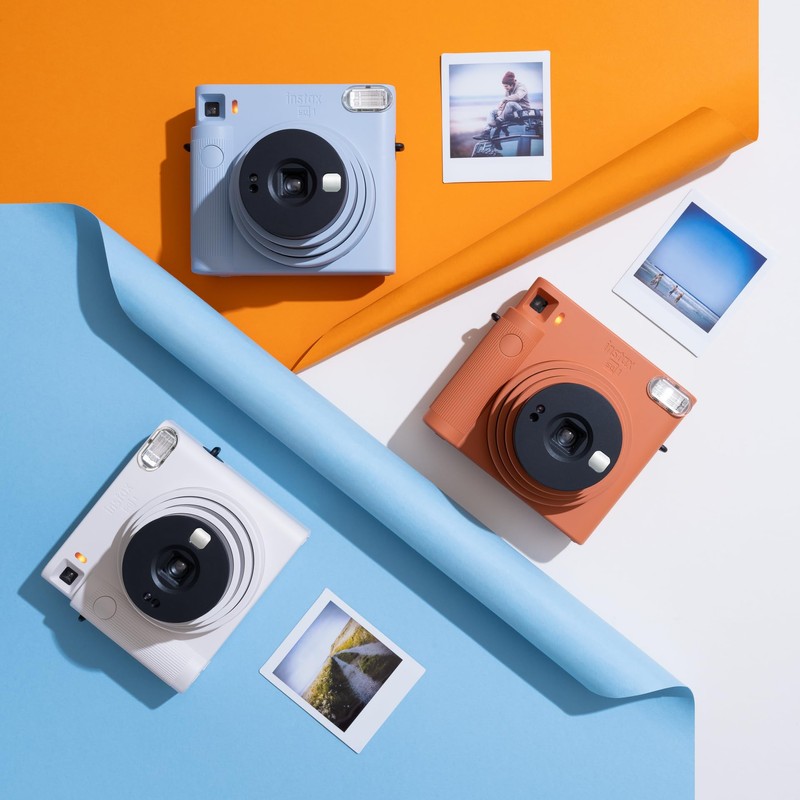Instax SQUARE SQ1 Instant Camera, Glacier Blue