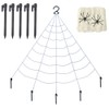 Feelava Giant Spider Web Halloween Spider Decorations,Halloween Decor Haunted House