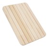 Baluue Earring Display Stand Beech Wood Earring Card Holder for