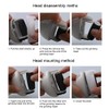 Electric Foot File Callus Remover Waterproof Adjustable Dead Skin Remover
