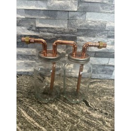 CoProof 1/2 Gallon Mason Jar Thumper Kit Double Distill W/Jars A23