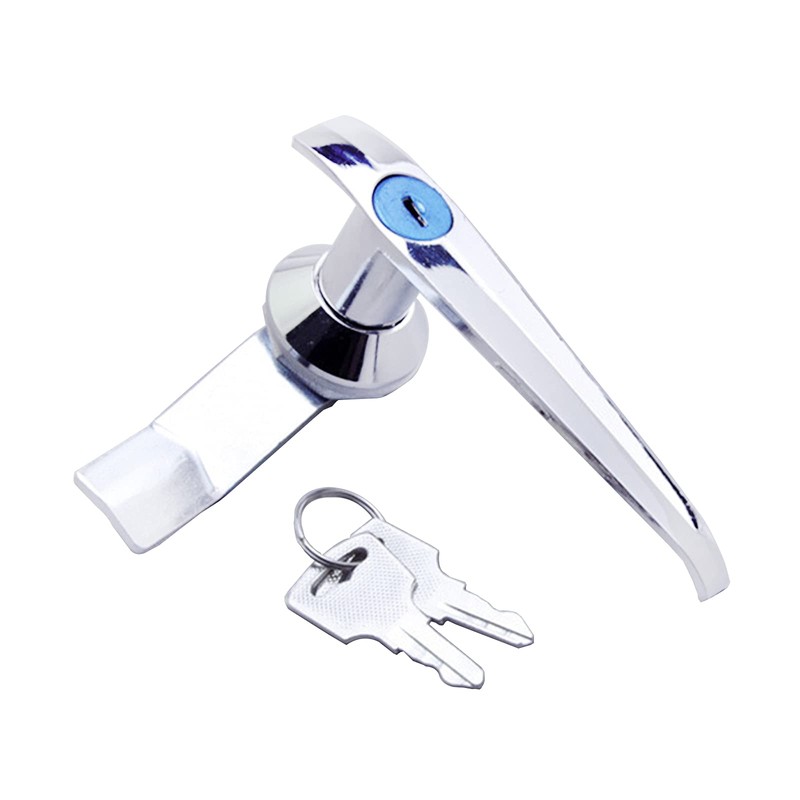 Tsnamay 2Pcs Mailbox Cabinet Metal Keyed Security Handle Latch Cam
