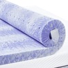 PERLECARE 3 Inch Queen Memory Foam Mattress Topper for Pressure