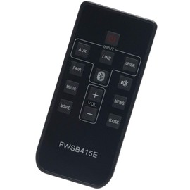 FWSB415E Replace Remote Control fit for Sanyo Sound Bar WIR113001-FA0 WIR113001-FA03 WIR113001-FA05 WIR113001FA0 WIR113001FA03 WIR113001FA05