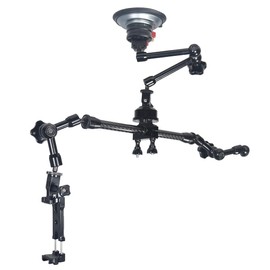 CS PRIORITY Aluminum Alloy 7" 11" Adjustable Magic Arm Bracket for DSLR Monitor Light Camera Cage Tripod (Combo F)
