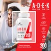 ADEK Vitamin A D3 2000IU K2 (MK-7) 75mcg UK Made