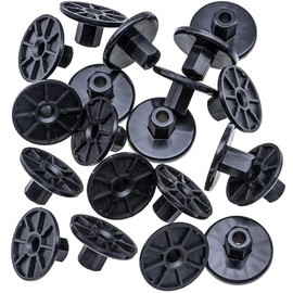 Rexka 20pcs Fender Liner Splash Shield Nut W719534-S300 for Ford W719534S300 Police Interceptor Utility Lincoln Aviator