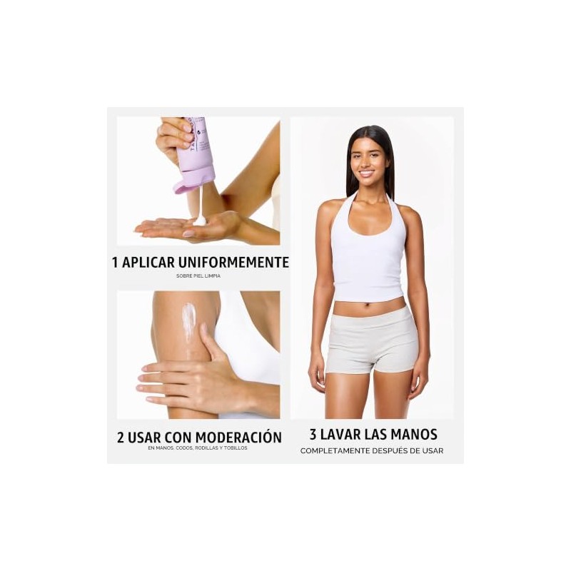 TANOLOGIST, Brightening Daily Glow Tan Lotion, Crema Bronceadora Gradual, Niacinamida,