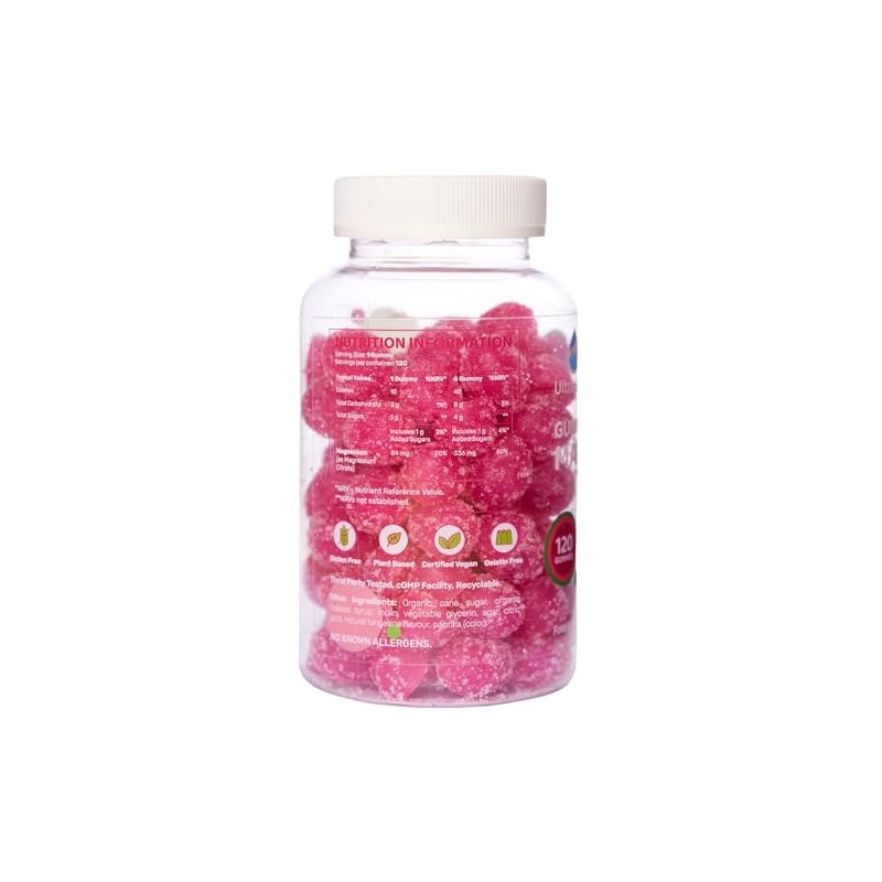 Ultra Lyte Magnesium Citrate Gummies – 336 mg Elemental Magnesium