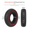 LUCK4U 200 x 50 Solid Scooter Tire For Razor E100