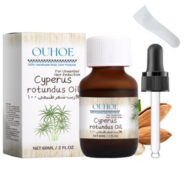MADGININE Cyperus Rotundus Oil,Cyperus Rotundus, Pure Cyperus Oil,Cypress Oil for Hair Removal,Cyprus Rotundus Oil,Cyperus Oil Natural,Cyperus Used to Reduce Hair Growth(60ml)