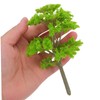 Totority 20pcs Tiny Model Trees: Faux Mini Trees for Craft
