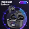 144 Language Translator Earbuds M8 Wireless Bluetooth Two Way Translator