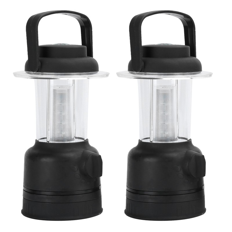 2Pcs COB LED Camping Lamp Portable Night Light with Compass