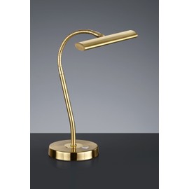 Trio Leuchten LED TOUCH table lamp CURTIS, polished brass 579790108