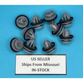 Auveco (Pack of 10) Fender Mud Flap Moulding Retainer for Land Rover LR112137