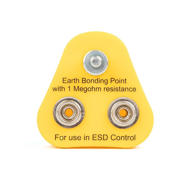 Kill Stat ESD UK Antistatic Grounding Adaptor, Earth Bonding Plug,
