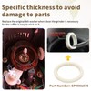 Felt Washer Compatible with Breville Espresso Machine Grinders Models Include