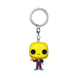 Funko Pop! Keychain: The Nightmare Before Christmas - Jack (Blacklight)