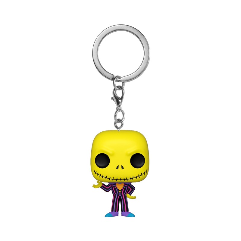 Funko Pop! Keychain: The Nightmare Before Christmas - Jack (Blacklight)