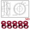 M5 Anodized Aluminum Countersunk Washer Engine Bay Fender Bumper Washer