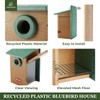 Kingsyard Recycled Plastic Bird House for Outdoor - Durable Nesting