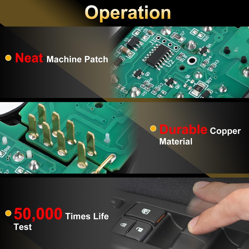 SWITCHRISE Power Window Switch for Honda Fit 2009-2014 Window Control