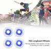 78A 60x45mm HighElastic Skateboard Flash Wheel PU Filling for Longboard