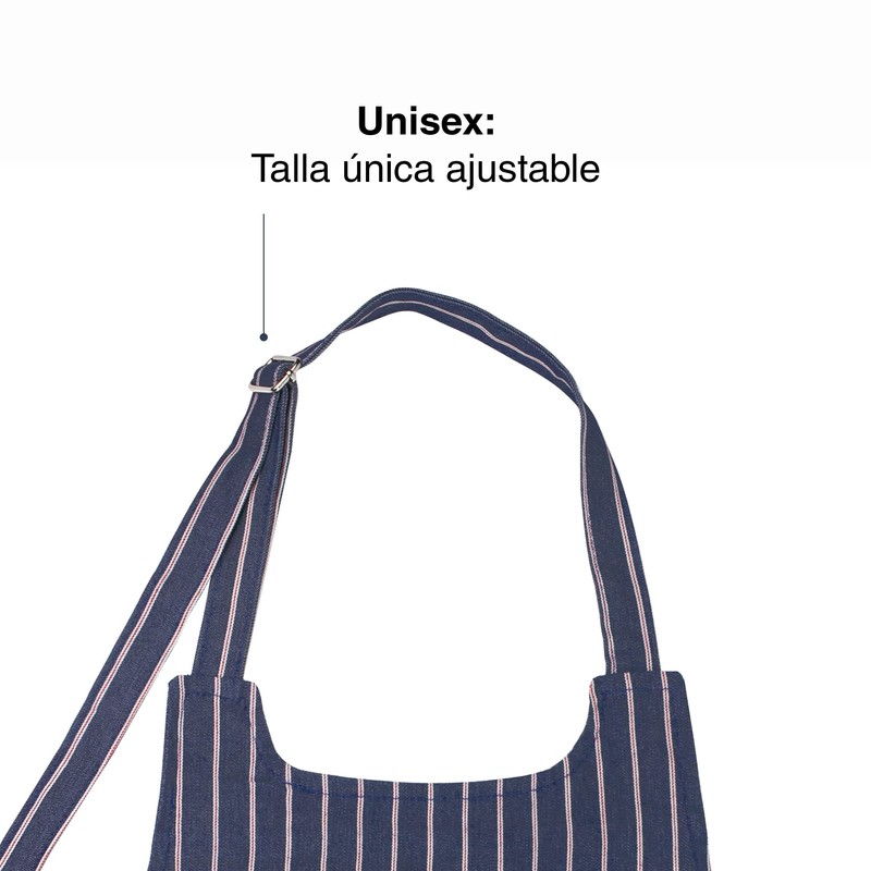 Lacor - 60080 - Unisex Kitchen Apron with Simple, Elegant