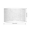 Lamp Shade Hollow Out Metal Lampshade E27 E14 Universal Use
