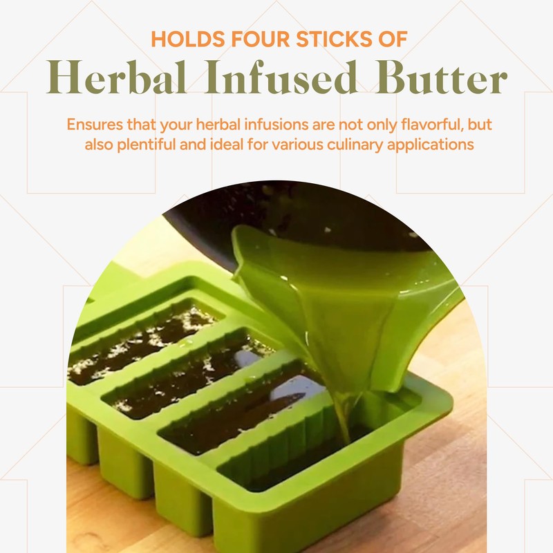 HomeCannaKit - All-Inclusive Herbal Infused Butter Kit, DIY Herbal Butter