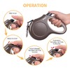 Fida Retractable Dog Leash, 16 ft Dog Walking Leash for