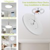 YELIOLED 20 Inch 4200LM Large LED Flush Mount Ceiling Light