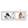 Tamolus 4x6 Double Horizontal Hinged Picture Frame Folding Photo Frame