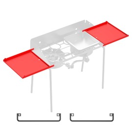 BBQ-PLUS Stainless Steel Pellet Grill Side Shelf for Pit Boss 700 Series and 820/850 Series Pellet Grills, Grill Shelf Attchment with Serving Tray, Pellet Grill Accessories for Pit Boss