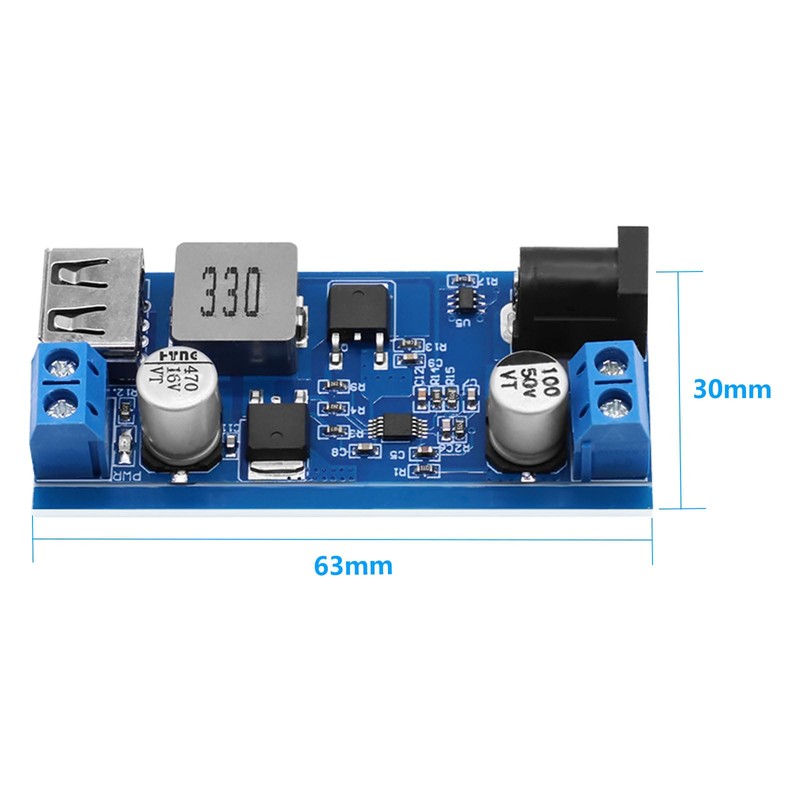 APKLVSR DC-DC 24V/12V to 5V 5A Step Down Converter, DC-DC