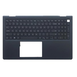 Replacement for Dell Inspiron 15 3510 3511 3515 3520 Laptop Upper Case Palmrest Backlit/Non-Backlit Keyboard USB/Type-C Hole Assembly Part 09CJN3 054WVM (Inspiron 15 3510 Non-Backlit & USB Hole)