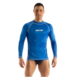 SEAC Men's T-Sun Long Rash Guard for Swimming, Surfing, Diving, UV Protection