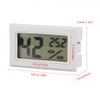 Diyeeni Thermometer & Hygrometer with External Probe, LCD Display for