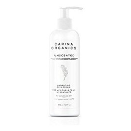 Carina Organics Unscented Daily Moisturizing & Hydrating Skin Cream, 250ml