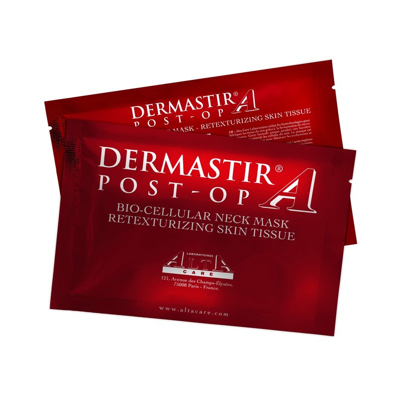 Dermastir Post-op Bio - Cellular Neck Mask Retexturizing Skin Tissue