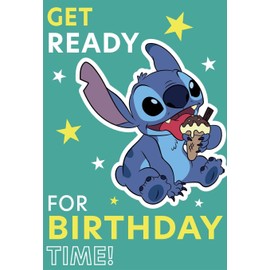 Stitch Birthday Greetings Card for Girls Unique Stitch Design for Young Girls Boys Happy Birthday Card for Niece/Granddaughter/Daughter/Sister,Cute Children/Kids Party Birthday Cards Party