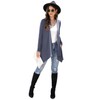 Wiwclo Veryoung Lightweight Summer Cardigan Sweater Dressy Casual, A07-purple grey-long