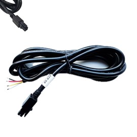 CompuPort 4-Pin Boot Molex DC Power Cable, GPIO AWG22, Shielded Tips for Cellular Modems