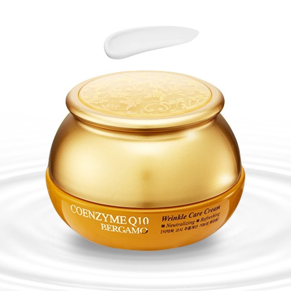 Bergamo Coenzyme Q10 Wrinkle Care Cream 50g Basic Skin Care Wrinkle Improvement Elasticity Lifting Nutritious Cream