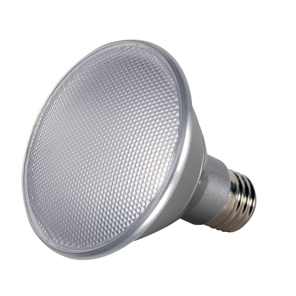 Satco S9411 Par30 Short Neck LED 3000K 25' Beam Spread Medium Base Light Bulb, 13W